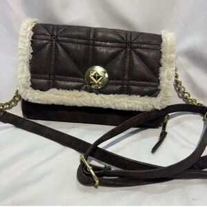 Jessica Simpson women's wallet purse brown crossbody Nordia